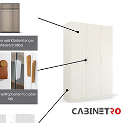 کمد لباس با درب