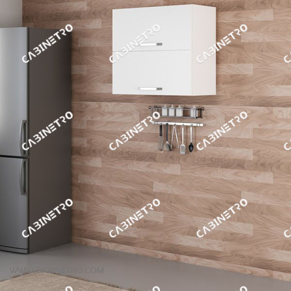 کابینت آماده | دیواری جکی سفید 80 سانتی