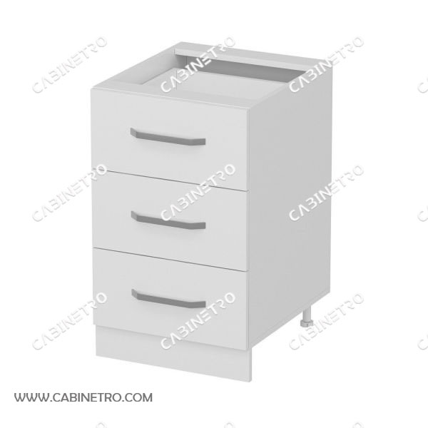 کابینت آماده | کشو سفید 50 سانتی