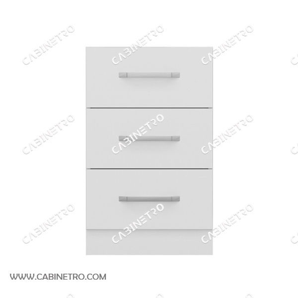 کابینت آماده | کشو سفید 50 سانتی