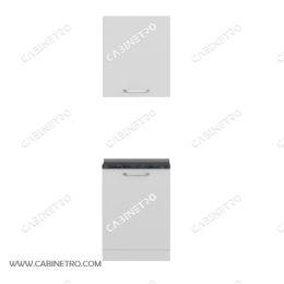 کابینت آشپزخانه | سفید 60 سانتی S1