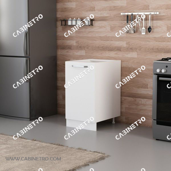 کابینت آماده | زمینی سفید 45 سانتی