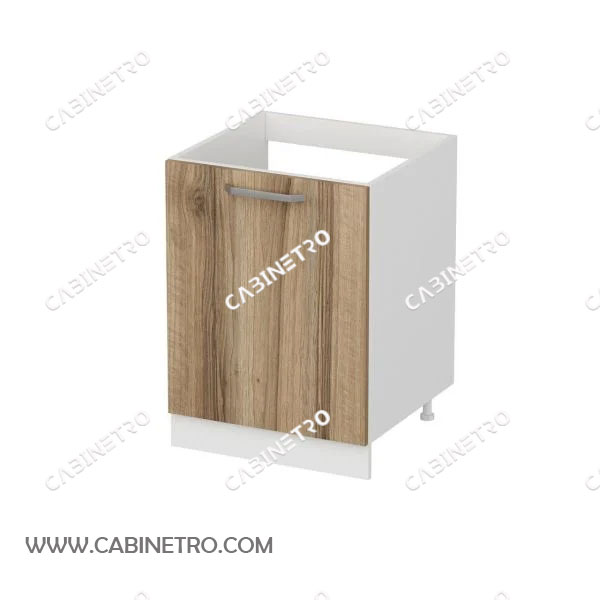 کابینت پیش ساخته | زیر سینک 60 سانت گردویی