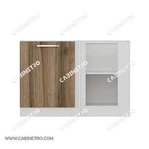 کابینت پیش ساخته | زمینی گوشه 120 سانت