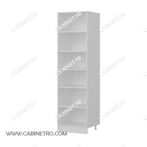 کابینت پیش ساخته | کمد ایستاده سفید/گردویی 60 سانت