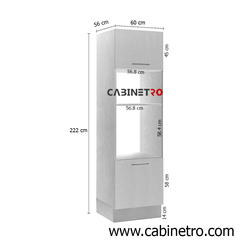 کابینت ایستاده فر و مایکروویو سری FM مدل 220S