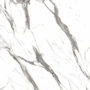 صفحه کابینت | لب گرد HPL مرمر سفید